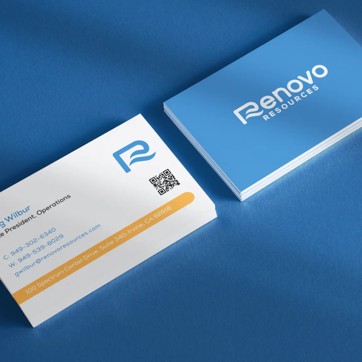 Renovo Resources, brand, print, website by Tree Ring Digital